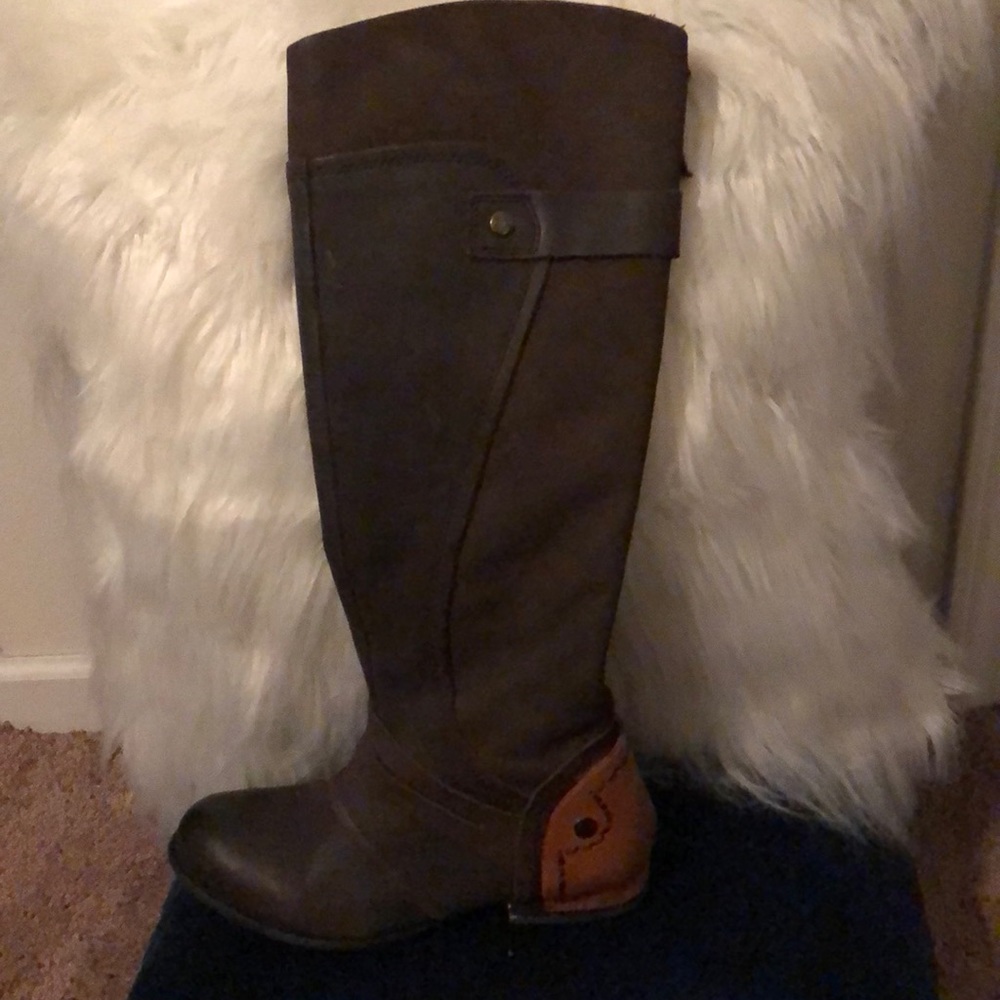 Kelsi Dagger leather over the knee boots